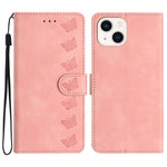 เคสโทรศัพท์หนังนูนลายผีเสื้อเจ็ดตัว สำหรับ iPhone 14 Pro Max, สำหรับ iPhone 13 Pro Max, สำหรับ iPhone 13 Pro, สำหรับ iPhone 13, สำหรับ iPhone 13 mini, สำหรับ iPhone 12, สำหรับ iPhone 12 Pro Max, สำหรับ iPhone 12 Pro