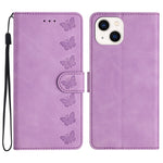 เคสโทรศัพท์หนังนูนลายผีเสื้อเจ็ดตัว สำหรับ iPhone 14 Pro Max, สำหรับ iPhone 13 Pro Max, สำหรับ iPhone 13 Pro, สำหรับ iPhone 13, สำหรับ iPhone 13 mini, สำหรับ iPhone 12, สำหรับ iPhone 12 Pro Max, สำหรับ iPhone 12 Pro