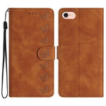 เคสโทรศัพท์หนังปั๊มลายผีเสื้อเจ็ดตัว สำหรับ iPhone 16e / 17e, สำหรับ iPhone 17 Pro Max, สำหรับ iPhone 17 Pro, สำหรับ iPhone 17, สำหรับ iPhone Air, สำหรับ iPhone 16 Pro Max, สำหรับ iPhone 16 Pro, สำหรับ iPhone 16 Plus