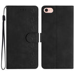 เคสโทรศัพท์หนังปั๊มลายผีเสื้อเจ็ดตัว สำหรับ iPhone 16e / 17e, สำหรับ iPhone 17 Pro Max, สำหรับ iPhone 17 Pro, สำหรับ iPhone 17, สำหรับ iPhone Air, สำหรับ iPhone 16 Pro Max, สำหรับ iPhone 16 Pro, สำหรับ iPhone 16 Plus