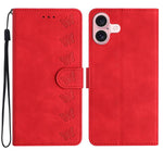 เคสโทรศัพท์หนังปั๊มลายผีเสื้อเจ็ดตัว สำหรับ iPhone 16e / 17e, สำหรับ iPhone 17 Pro Max, สำหรับ iPhone 17 Pro, สำหรับ iPhone 17, สำหรับ iPhone Air, สำหรับ iPhone 16 Pro Max, สำหรับ iPhone 16 Pro, สำหรับ iPhone 16 Plus