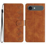 เคสโทรศัพท์หนังปั๊มลายผีเสื้อเจ็ดตัว สำหรับ iPhone 16e / 17e, สำหรับ iPhone 17 Pro Max, สำหรับ iPhone 17 Pro, สำหรับ iPhone 17, สำหรับ iPhone Air, สำหรับ iPhone 16 Pro Max, สำหรับ iPhone 16 Pro, สำหรับ iPhone 16 Plus