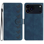 เคสโทรศัพท์หนังปั๊มลายผีเสื้อเจ็ดตัว สำหรับ iPhone 16e / 17e, สำหรับ iPhone 17 Pro Max, สำหรับ iPhone 17 Pro, สำหรับ iPhone 17, สำหรับ iPhone Air, สำหรับ iPhone 16 Pro Max, สำหรับ iPhone 16 Pro, สำหรับ iPhone 16 Plus
