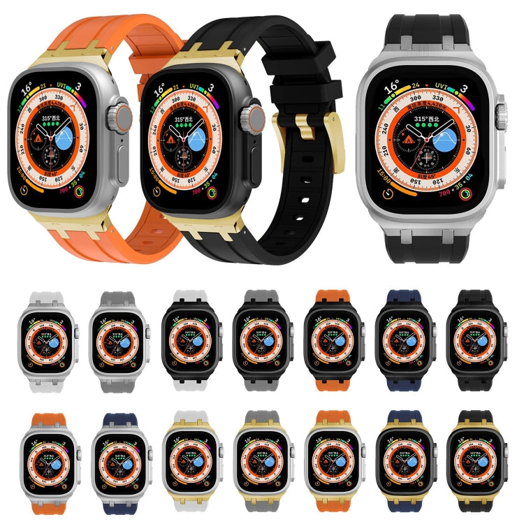 สายรัดนาฬิกาซิลิโคน AP สำหรับ Apple Watch SE 44mm, สำหรับ Apple Watch 6 40mm, สำหรับ Apple Watch 6 44mm