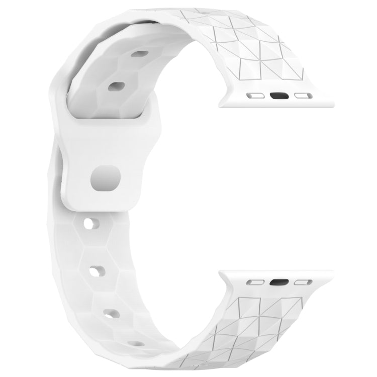 Football Texture Silicone Watch Band, For Apple Watch 7 41mm, For Apple Watch 7 45mm, For Apple Watch SE 40mm, For Apple Watch SE 44mm