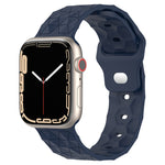 Football Texture Silicone Watch Band, For Apple Watch 6 40mm, For Apple Watch 6 44mm, For Apple Watch 5 44mm, For Apple Watch 5 40mm