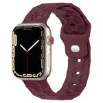 Football Texture Silicone Watch Band, For Apple Watch 6 40mm, For Apple Watch 6 44mm, For Apple Watch 5 44mm, For Apple Watch 5 40mm