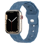 Football Texture Silicone Watch Band, For Apple Watch Series 10 46mm, For Apple Watch Series 10 42mm, For Apple Watch SE 2023 44mm, For Apple Watch SE 2023 40mm