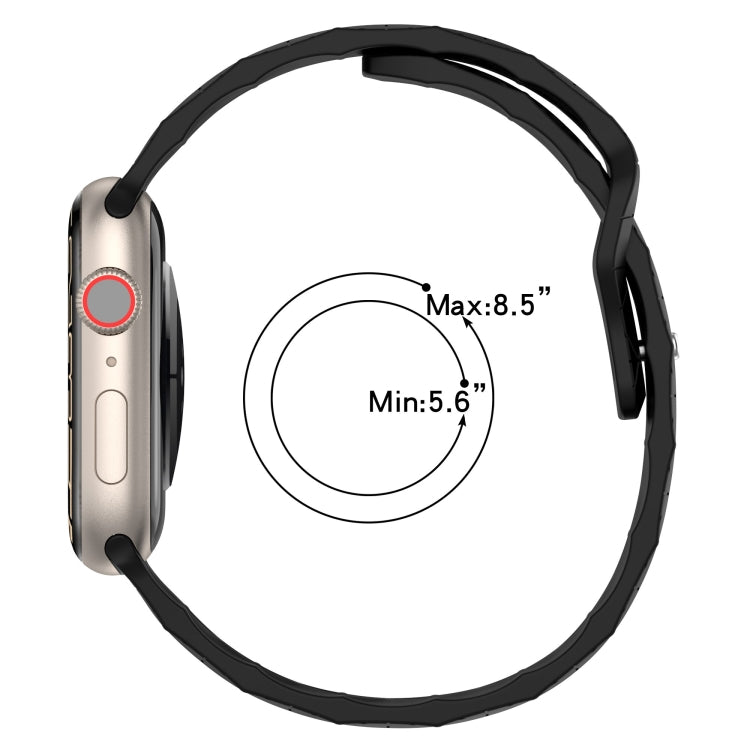 Football Texture Silicone Watch Band, For Apple Watch 8 41mm, For Apple Watch 8 45mm, For Apple Watch SE 2022 40mm, For Apple Watch SE 2022 44mm