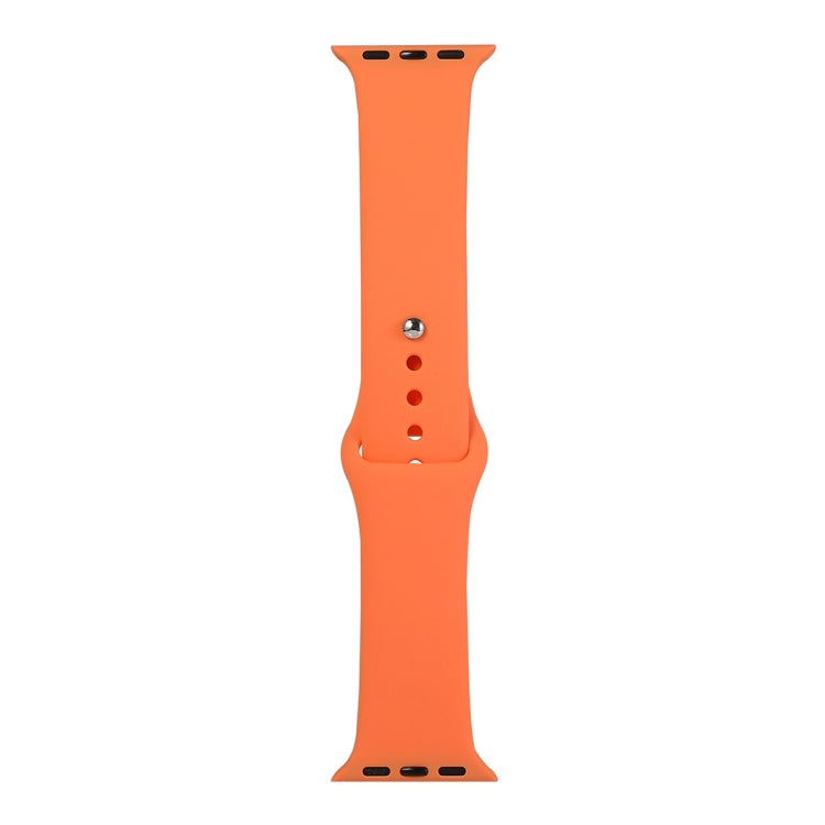 Silicone Watch Replacement Strap, Long Section (Men), For Apple Watch Series 8&7 41mm / SE 2&6&SE&5&4 40mm / 3&2&1 38mm, For Apple Watch Ultra 49mm / Series 8&7 45mm / SE 2&6&SE&5&4 44mm / 3&2&1 42mm