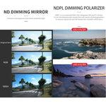 ฟิลเตอร์เลนส์ JSR GB 8 in 1 CPL ND8 ND16 ND32 ND64 STAR ND1000 NIGHT, 8 in 1 สำหรับ DJI Mavic 3 Pro