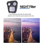 ฟิลเตอร์เลนส์ JSR GB 8 in 1 CPL ND8 ND16 ND32 ND64 STAR ND1000 NIGHT, 8 in 1 สำหรับ DJI Mavic 3 Pro