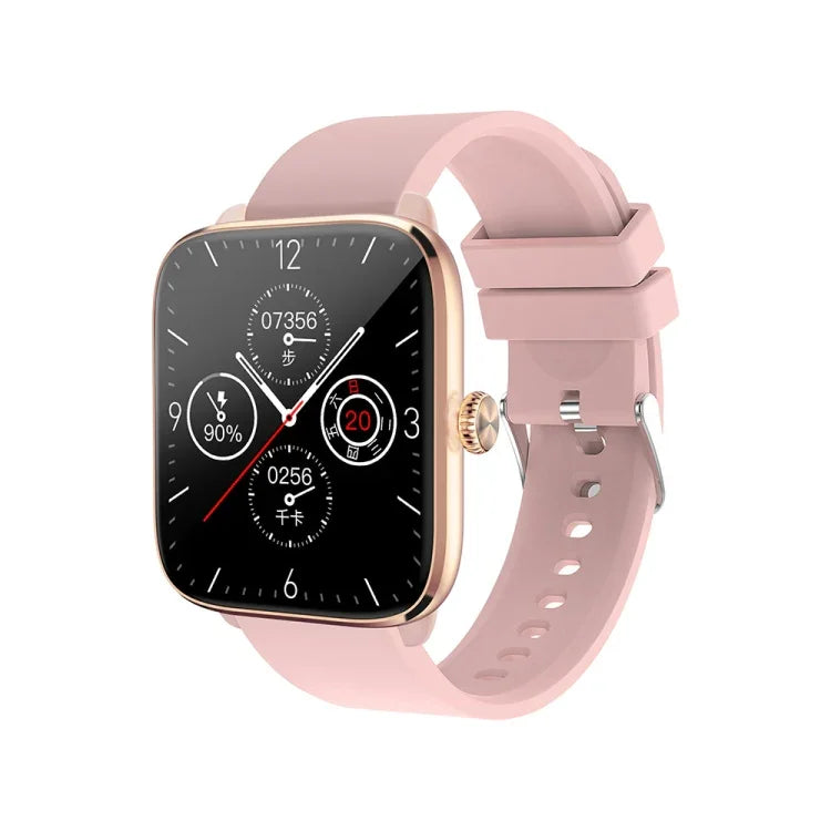 นาฬิกาอัจฉริยะหน้าจอ 1.96 นิ้ว กันน้ำ IP67 สายซิลิโคน รองรับการโทรบลูทูธโหมดคู่ / ตรวจวัดอัตราการเต้นหัวใจ