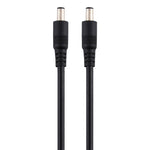 สายอะแดปเตอร์เชื่อมต่อปลั๊กไฟ DC ขนาด 5.5 x 2.1 มม. ตัวผู้เป็นตัวผู้, ความยาว 50 ซม., 1 ม., 1.5 ม.