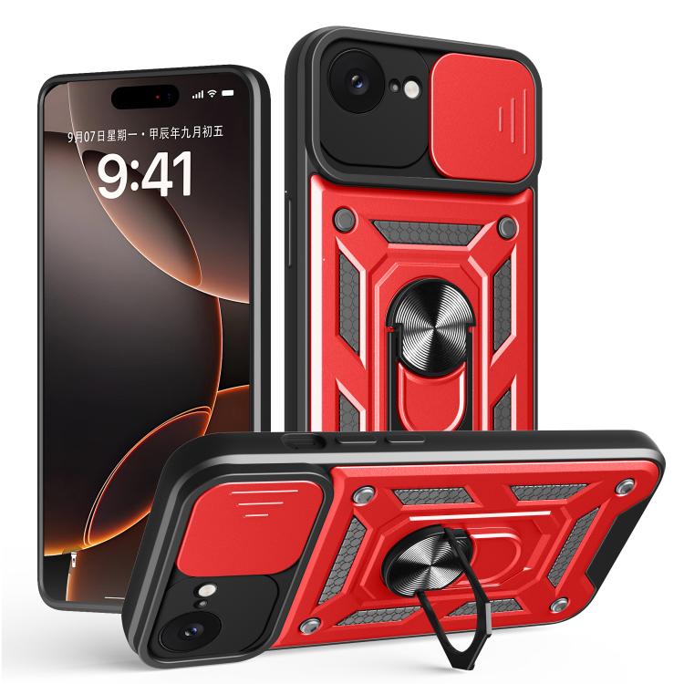 Sliding Camera Cover Design TPU+PC Phone Case, For iPhone 17e / 16e, For iPhone 17 Pro Max, For iPhone 17 Pro, For iPhone 17, For iPhone Air, For iPhone 16 Pro Max