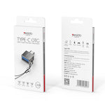 อะแดปเตอร์เชื่อมต่อขนาดเล็ก Yesido GS08 Type-C เป็น USB 3.0 OTG พร้อมพวงกุญแจ