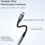 สายแปลงอะแดปเตอร์เสียง Yesido YAU37 8 พิน เป็น 3.5mm ตัวเมีย, YAU37