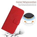 เคสโทรศัพท์หนังพับลายดอกทานตะวัน Skin Feel พร้อมสายคล้อง สำหรับ iPhone Air, สำหรับ iPhone 16 Pro Max, สำหรับ iPhone 16 Pro, สำหรับ iPhone 16 Plus