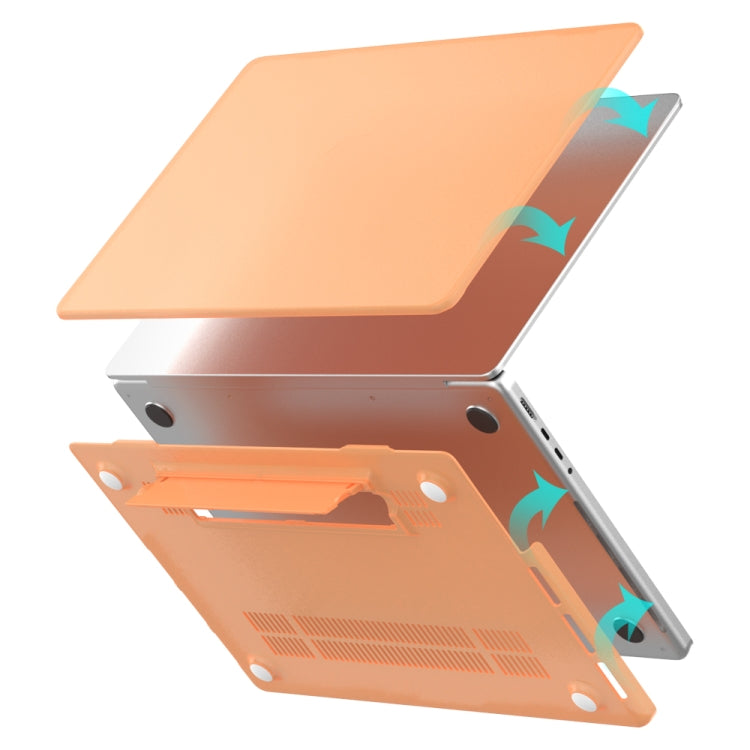 เคสป้องกันแล็ปท็อปแบบโปร่งแสงด้าน สำหรับ Macbook Pro 16.2 นิ้ว 2026 A3428 / A3429, สำหรับ Macbook Pro 14.2 นิ้ว 2026 A3427 / A3426, สำหรับ Macbook Air 15.3 นิ้ว 2026 M5 A3448, สำหรับ MacBook Air 13.6 นิ้ว 2026 M5 A3449