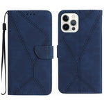 เคสโทรศัพท์หนังปั๊มลายเย็บ สำหรับ iPhone 17e / 16e, สำหรับ iPhone 17 Pro Max, สำหรับ iPhone 17 Pro, สำหรับ iPhone 17, สำหรับ iPhone Air, สำหรับ iPhone 16 Pro Max, สำหรับ iPhone 16 Pro, สำหรับ iPhone 16 Plus
