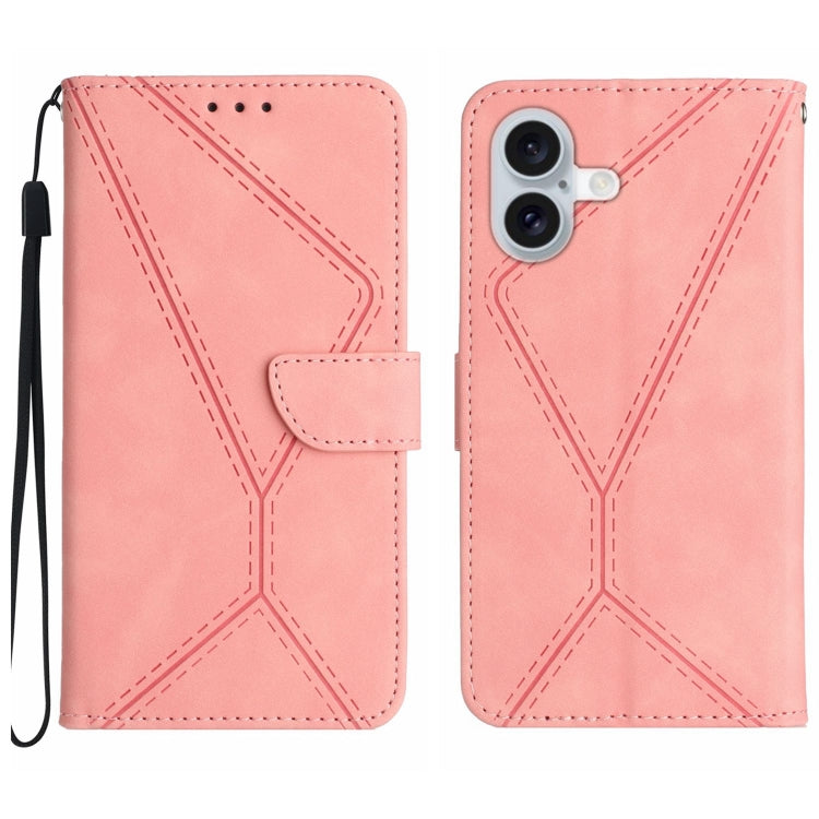 เคสโทรศัพท์หนังปั๊มลายเย็บ สำหรับ iPhone 17e / 16e, สำหรับ iPhone 17 Pro Max, สำหรับ iPhone 17 Pro, สำหรับ iPhone 17, สำหรับ iPhone Air, สำหรับ iPhone 16 Pro Max, สำหรับ iPhone 16 Pro, สำหรับ iPhone 16 Plus
