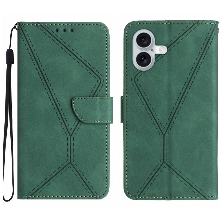 เคสโทรศัพท์หนังปั๊มลายเย็บ สำหรับ iPhone 17e / 16e, สำหรับ iPhone 17 Pro Max, สำหรับ iPhone 17 Pro, สำหรับ iPhone 17, สำหรับ iPhone Air, สำหรับ iPhone 16 Pro Max, สำหรับ iPhone 16 Pro, สำหรับ iPhone 16 Plus
