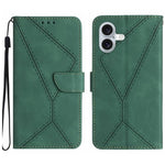 เคสโทรศัพท์หนังปั๊มลายเย็บ สำหรับ iPhone 17e / 16e, สำหรับ iPhone 17 Pro Max, สำหรับ iPhone 17 Pro, สำหรับ iPhone 17, สำหรับ iPhone Air, สำหรับ iPhone 16 Pro Max, สำหรับ iPhone 16 Pro, สำหรับ iPhone 16 Plus