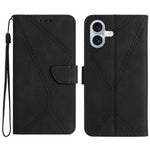 เคสโทรศัพท์หนังปั๊มลายเย็บ สำหรับ iPhone 17e / 16e, สำหรับ iPhone 17 Pro Max, สำหรับ iPhone 17 Pro, สำหรับ iPhone 17, สำหรับ iPhone Air, สำหรับ iPhone 16 Pro Max, สำหรับ iPhone 16 Pro, สำหรับ iPhone 16 Plus
