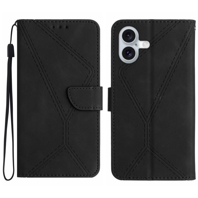 เคสโทรศัพท์หนังปั๊มลายเย็บ สำหรับ iPhone 17e / 16e, สำหรับ iPhone 17 Pro Max, สำหรับ iPhone 17 Pro, สำหรับ iPhone 17, สำหรับ iPhone Air, สำหรับ iPhone 16 Pro Max, สำหรับ iPhone 16 Pro, สำหรับ iPhone 16 Plus