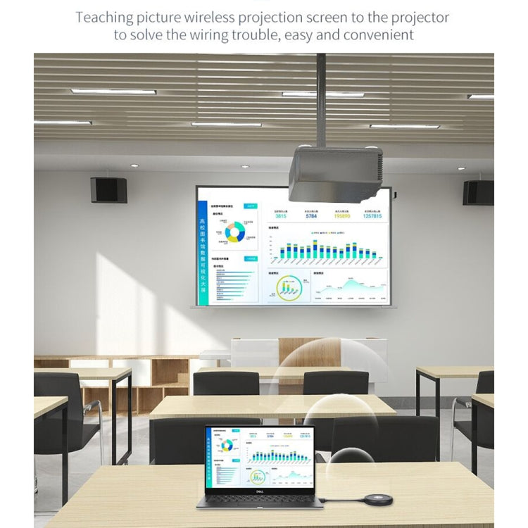เครื่องส่งและรับสัญญาณ HDMI แบบไร้สาย Measy UHD200 ระยะส่งสัญญาณ: 100 เมตร