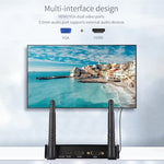 เครื่องส่งและรับสัญญาณ HDMI แบบไร้สาย Measy UHD200 ระยะส่งสัญญาณ: 100 เมตร