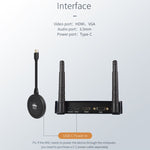 เครื่องส่งและรับสัญญาณ HDMI แบบไร้สาย Measy UHD200 ระยะส่งสัญญาณ: 100 เมตร