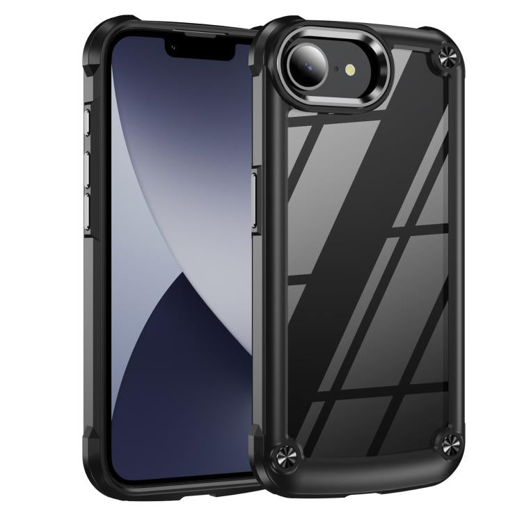 เคสโทรศัพท์ป้องกันเลนส์ TPU + PC สำหรับ iPhone 17e / 16e, สำหรับ iPhone 17 Pro Max, สำหรับ iPhone 17 Pro, สำหรับ iPhone 17, สำหรับ iPhone Air, สำหรับ iPhone 16 Pro Max, สำหรับ iPhone 16 Pro, สำหรับ iPhone 16 Plus, สำหรับ iPhone 16