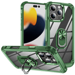 เคสโทรศัพท์ป้องกันเลนส์ TPU + PC พร้อมที่จับแหวน สำหรับ iPhone 17e / 16e, สำหรับ iPhone 17 Pro Max, สำหรับ iPhone 17, สำหรับ iPhone Air, สำหรับ iPhone 16 Pro Max, สำหรับ iPhone 16 Pro, สำหรับ iPhone 16 Plus, สำหรับ iPhone 16, สำหรับ iPhone 15 Pro Max