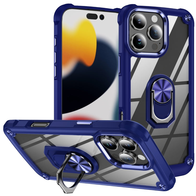 เคสโทรศัพท์ป้องกันเลนส์ TPU + PC พร้อมที่จับแหวน สำหรับ iPhone 17e / 16e, สำหรับ iPhone 17 Pro Max, สำหรับ iPhone 17, สำหรับ iPhone Air, สำหรับ iPhone 16 Pro Max, สำหรับ iPhone 16 Pro, สำหรับ iPhone 16 Plus, สำหรับ iPhone 16, สำหรับ iPhone 15 Pro Max