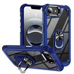 เคสโทรศัพท์ป้องกันเลนส์ TPU + PC พร้อมที่จับแหวน สำหรับ iPhone 17e / 16e, สำหรับ iPhone 17 Pro Max, สำหรับ iPhone 17, สำหรับ iPhone Air, สำหรับ iPhone 16 Pro Max, สำหรับ iPhone 16 Pro, สำหรับ iPhone 16 Plus, สำหรับ iPhone 16, สำหรับ iPhone 15 Pro Max