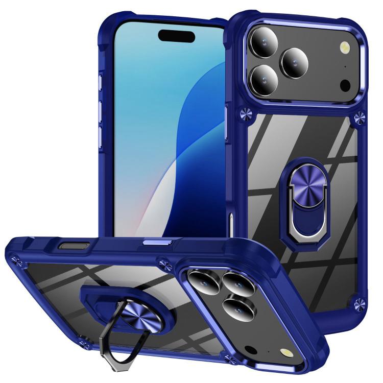 เคสโทรศัพท์ป้องกันเลนส์ TPU + PC พร้อมที่จับแหวน สำหรับ iPhone 17e / 16e, สำหรับ iPhone 17 Pro Max, สำหรับ iPhone 17, สำหรับ iPhone Air, สำหรับ iPhone 16 Pro Max, สำหรับ iPhone 16 Pro, สำหรับ iPhone 16 Plus, สำหรับ iPhone 16, สำหรับ iPhone 15 Pro Max