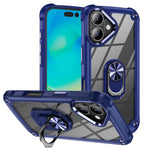 เคสโทรศัพท์ป้องกันเลนส์ TPU + PC พร้อมที่จับแหวน สำหรับ iPhone 17e / 16e, สำหรับ iPhone 17 Pro Max, สำหรับ iPhone 17, สำหรับ iPhone Air, สำหรับ iPhone 16 Pro Max, สำหรับ iPhone 16 Pro, สำหรับ iPhone 16 Plus, สำหรับ iPhone 16, สำหรับ iPhone 15 Pro Max