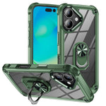 เคสโทรศัพท์ป้องกันเลนส์ TPU + PC พร้อมที่จับแหวน สำหรับ iPhone 17e / 16e, สำหรับ iPhone 17 Pro Max, สำหรับ iPhone 17, สำหรับ iPhone Air, สำหรับ iPhone 16 Pro Max, สำหรับ iPhone 16 Pro, สำหรับ iPhone 16 Plus, สำหรับ iPhone 16, สำหรับ iPhone 15 Pro Max