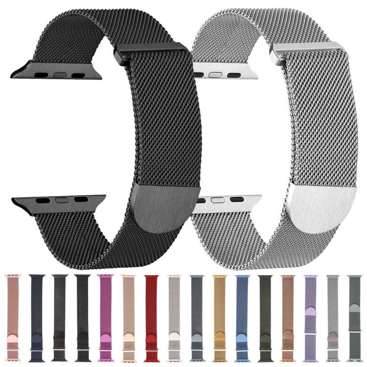 สายรัดนาฬิกาโลหะ Milanese พร้อมแม่เหล็ก สำหรับ Apple Watch 42mm, สำหรับ Apple Watch 38mm
