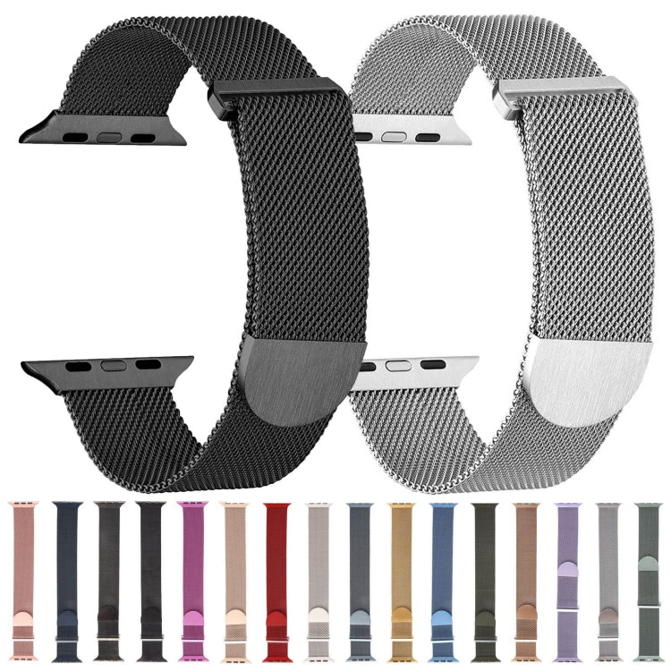 Milanese Metal Magnetic Watch Band, For Apple Watch 6 44mm, For Apple Watch 5 44mm, For Apple Watch 5 40mm