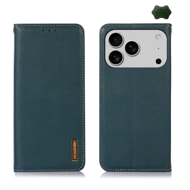 เคสโทรศัพท์หนังวัวชั้นบน KHAZNEH Nappa สำหรับ iPhone 17 Pro Max, สำหรับ iPhone 16e / 17e, สำหรับ iPhone 17 Pro, สำหรับ iPhone 17, สำหรับ iPhone Air, สำหรับ iPhone 16e, สำหรับ iPhone 16 Pro Max, สำหรับ iPhone 16 Pro, สำหรับ iPhone 16 Plus, สำหรับ iPhone 16