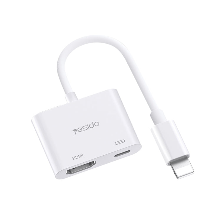 อะแดปเตอร์เสียงและวิดีโอ Yesido HM06 จาก 8 Pin เป็น HDMI, HM06