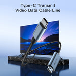 สายอะแดปเตอร์ Yesido HM10 USB-C / Type-C เป็น HDMI HD, HM10