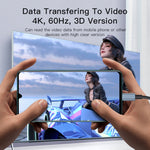 สายอะแดปเตอร์ Yesido HM10 USB-C / Type-C เป็น HDMI HD, HM10