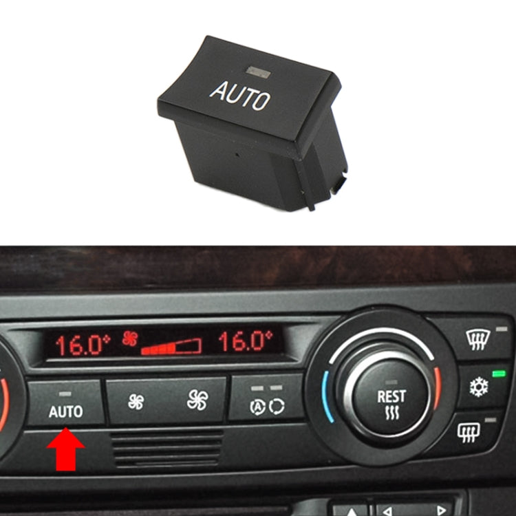 For BMW 1 Series / 3 Series / X1 / X3 Left Driving Car Air Conditioner Panel Switch Button, Air Volume Key Without OFF, Air Volume Key With OFF, AUTO Key, A Key, Snow Key