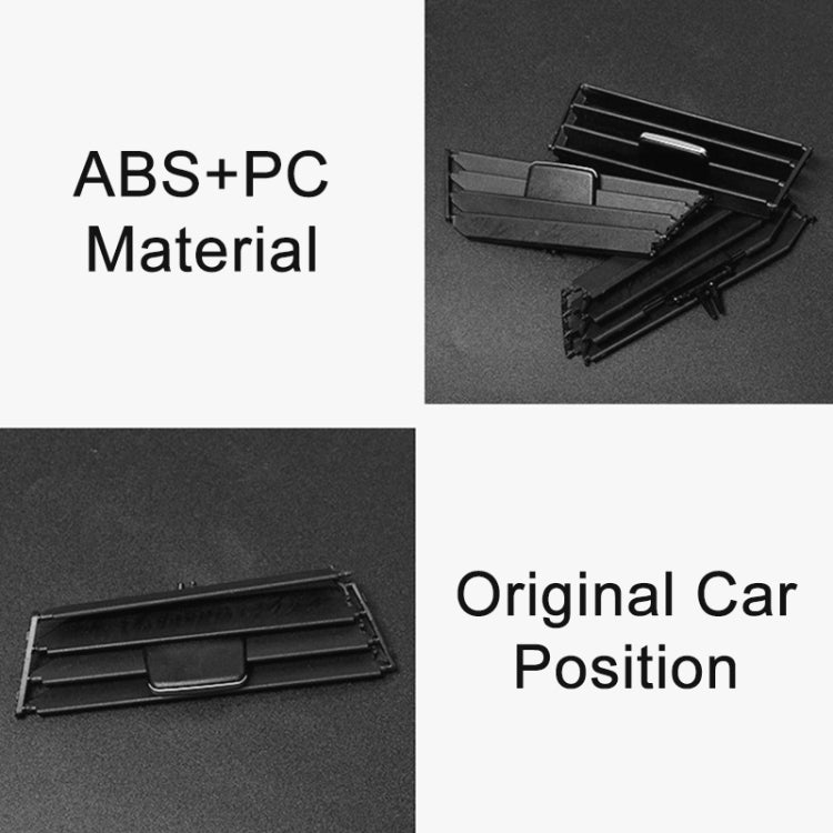 For BMW 3 Series E90 Car Air Conditioner Air Outlet Panel, Grille No. 1, Grille No. 2, Grille No. 3, Grille No. 4