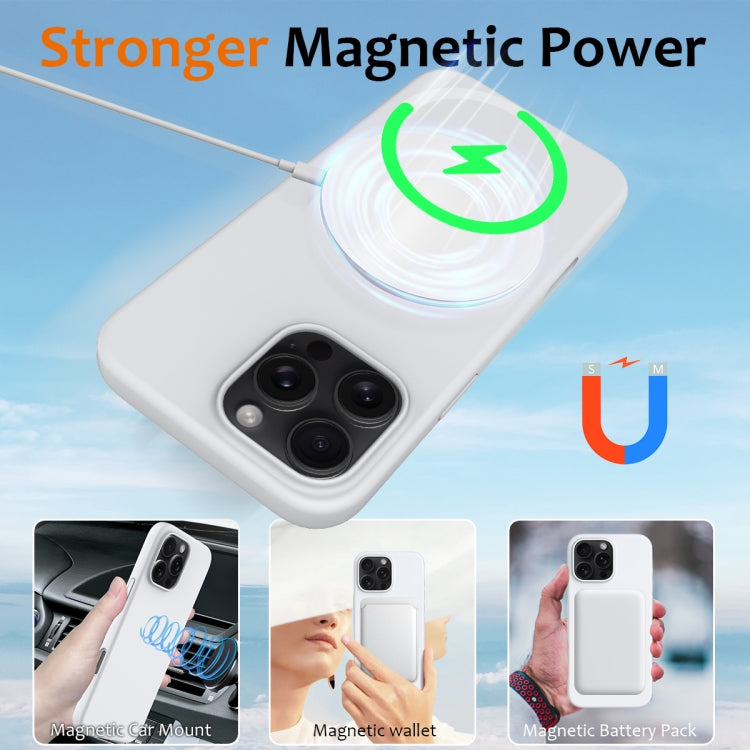 เคสโทรศัพท์ซิลิโคนกันกระแทก Magsafe สำหรับ iPhone 16 Pro Max, สำหรับ iPhone 16 Pro, สำหรับ iPhone 16 Plus, สำหรับ iPhone 16, สำหรับ iPhone 15 Pro Max