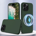 เคสโทรศัพท์ซิลิโคนกันกระแทก Magsafe สำหรับ iPhone 16 Pro Max, สำหรับ iPhone 16 Pro, สำหรับ iPhone 16 Plus, สำหรับ iPhone 16, สำหรับ iPhone 15 Pro Max
