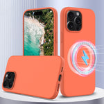 เคสโทรศัพท์ซิลิโคนกันกระแทก Magsafe สำหรับ iPhone 16 Pro Max, สำหรับ iPhone 16 Pro, สำหรับ iPhone 16 Plus, สำหรับ iPhone 16, สำหรับ iPhone 15 Pro Max